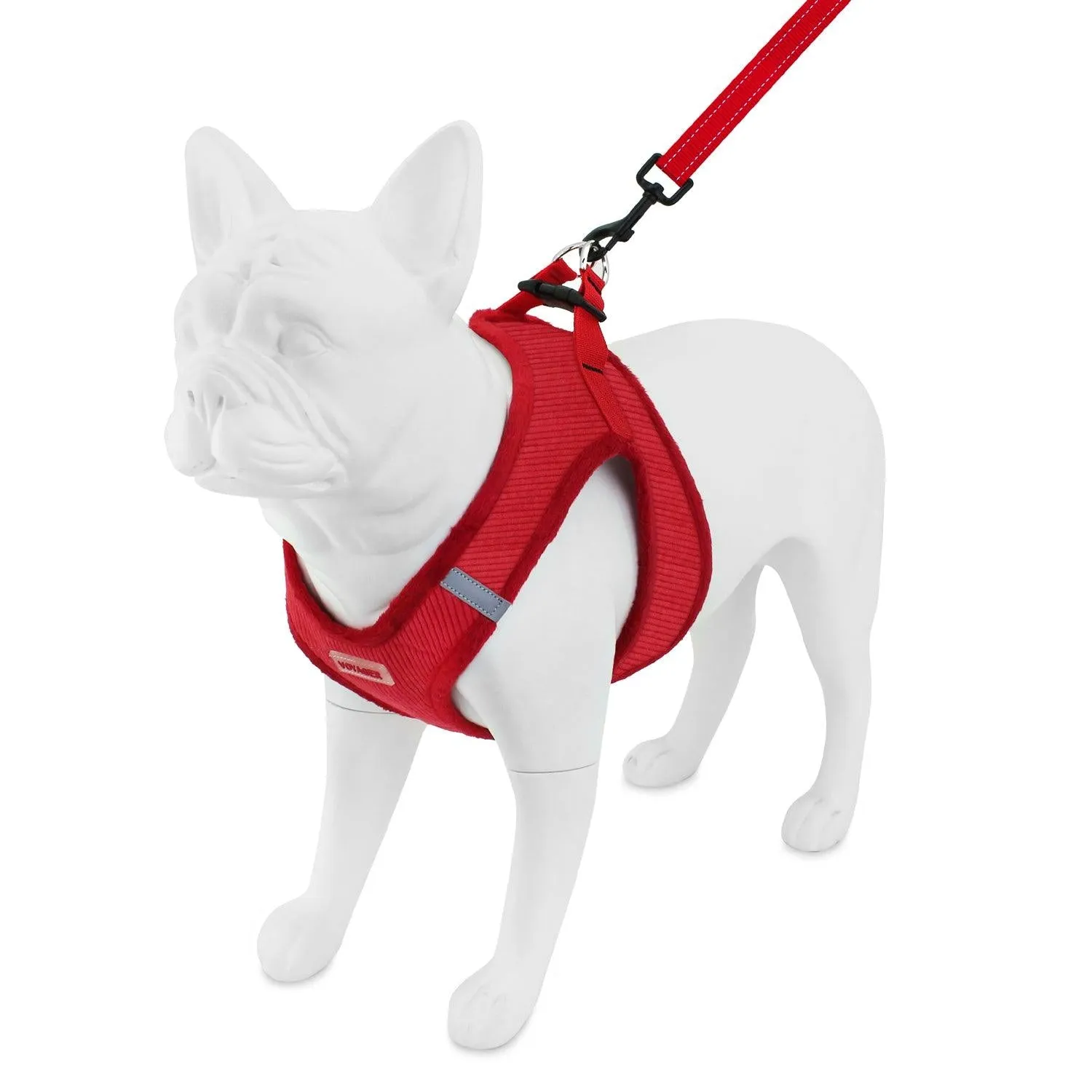 Step-In Plush Harness & Leash Set