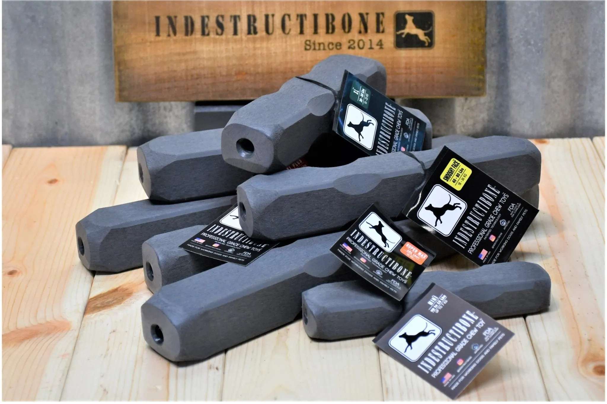 The Everything Kennel Pack - Indestructibone™ Professional Grade - 7 sizes