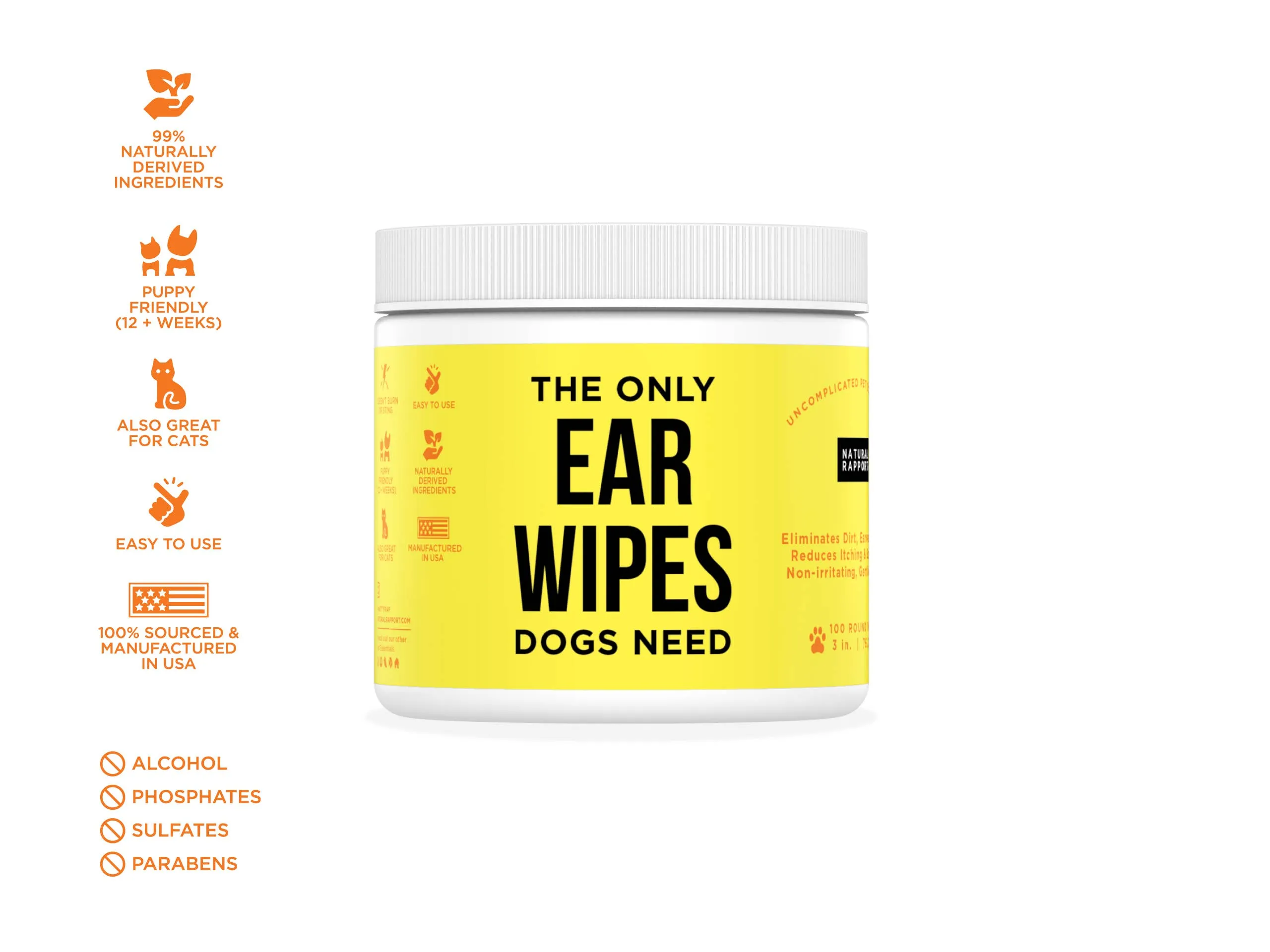 The Only Ear Wipes Dogs Need