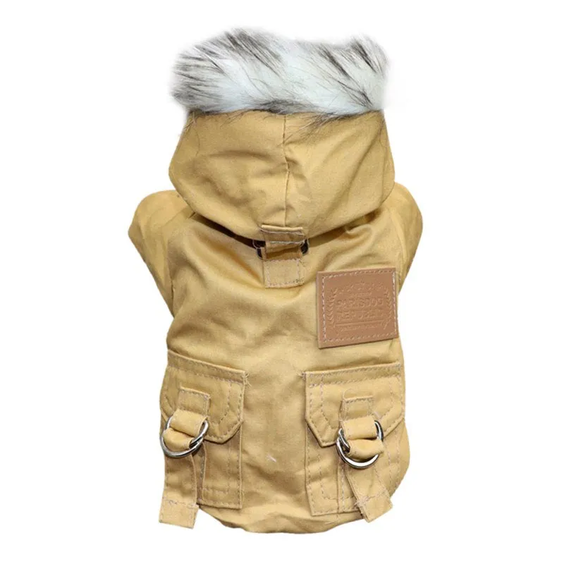 Thick Winter Coat Jacket For Small to Medium Dogs