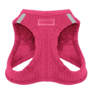 Valentine Step-In Plush Corduroy Pet Harness