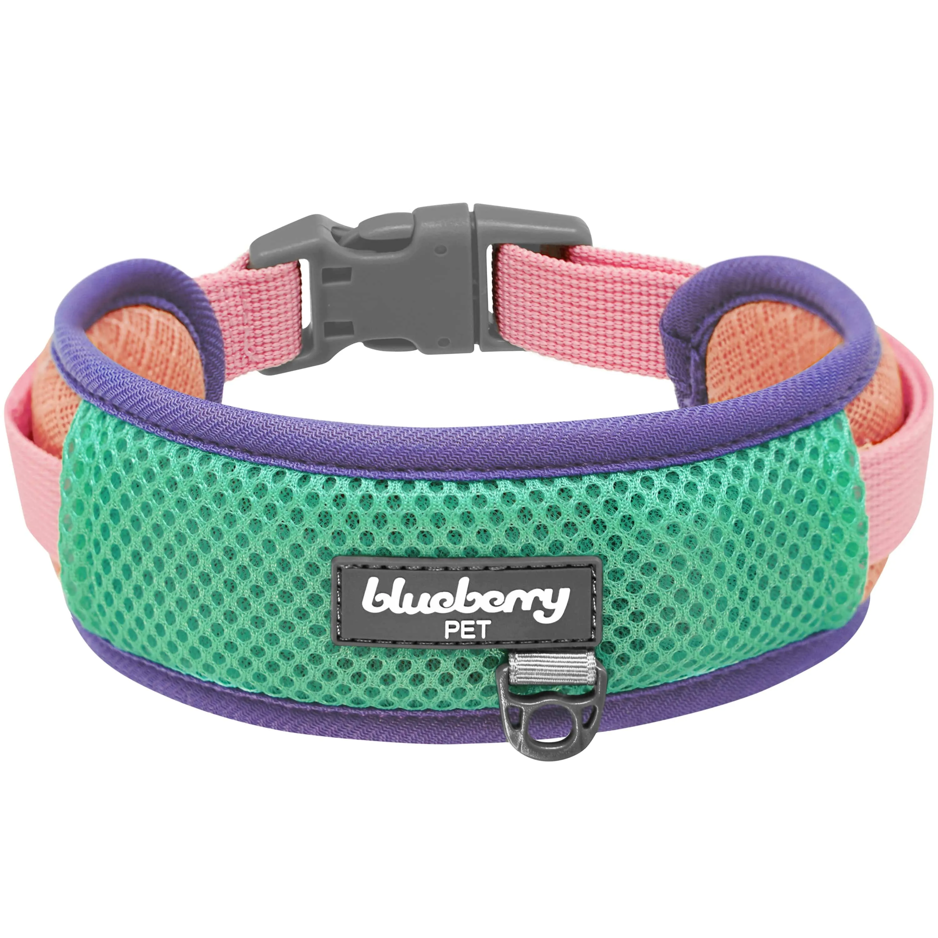 Vibrant Mesh Padded Ultra Cool Lightweight Dog Collar