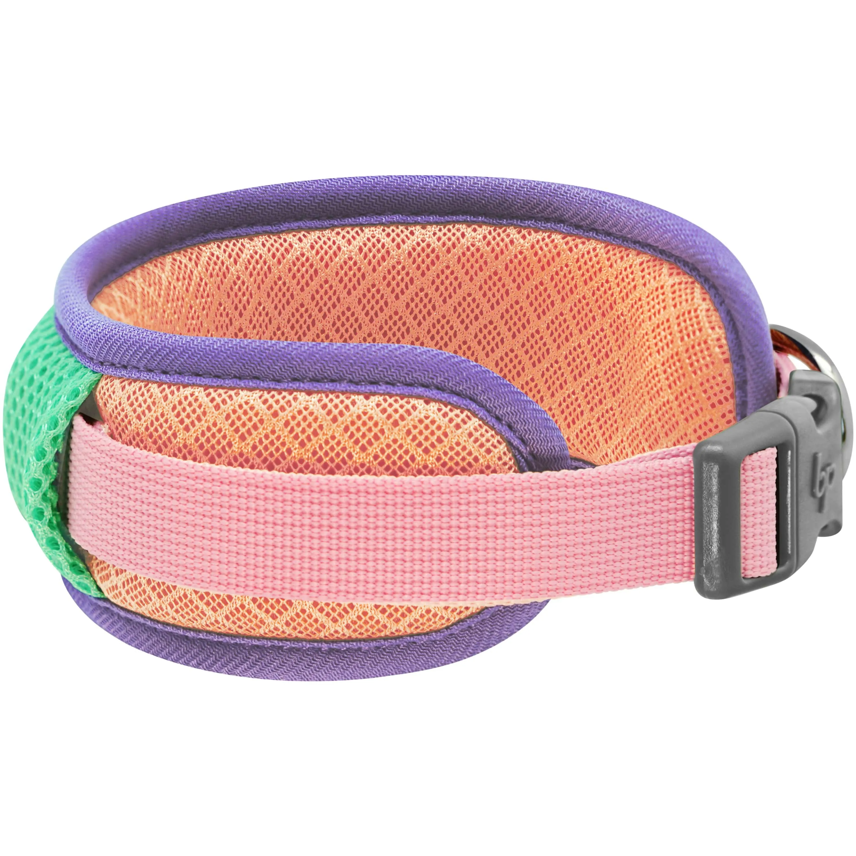 Vibrant Mesh Padded Ultra Cool Lightweight Dog Collar