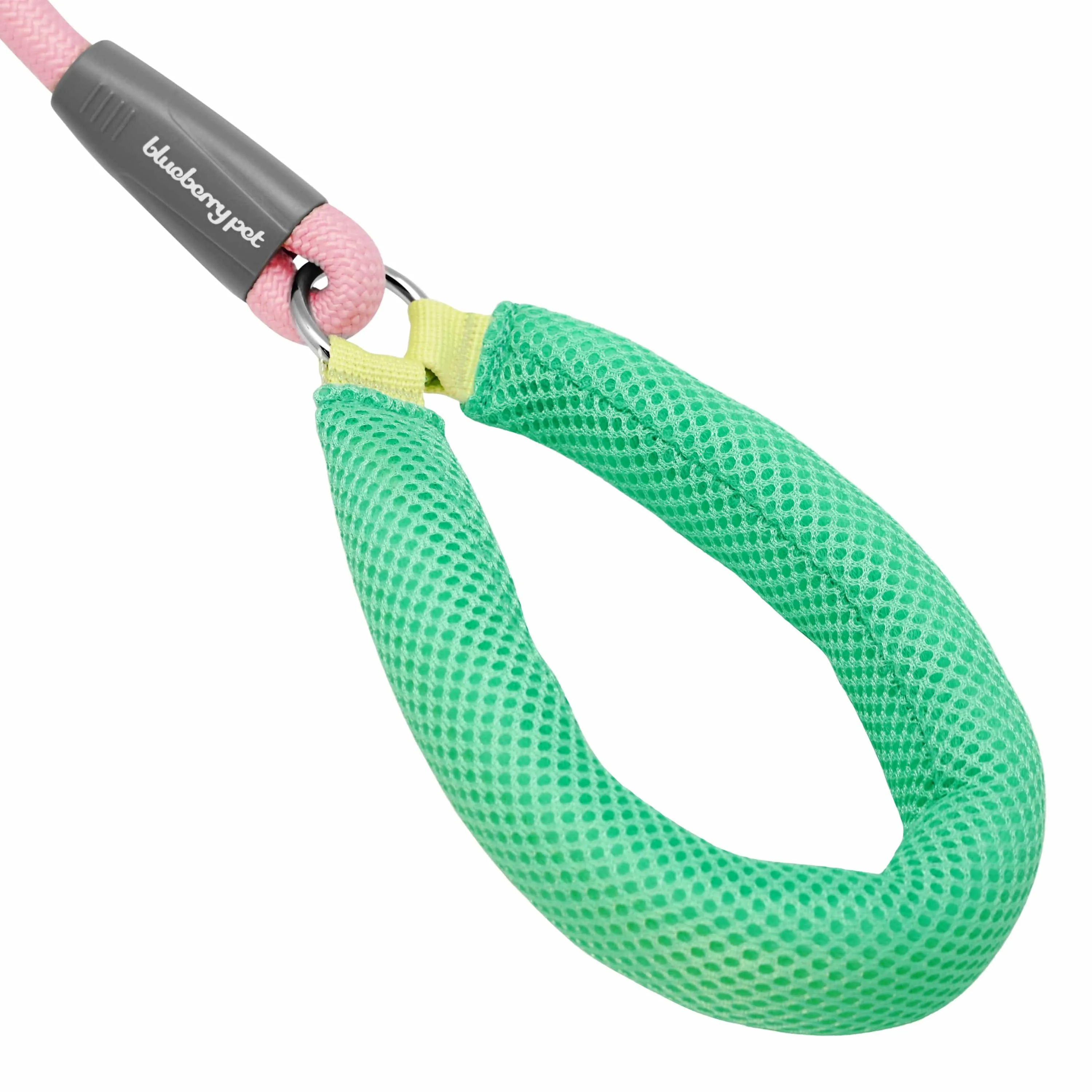 Vibrant Mesh Puffer Handle Ultra Cool Dog Rope Leash