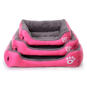 Winter Wavy Pet Bed