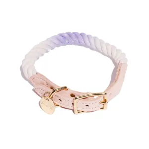 Wisteria Ombre Cotton Rope Cat & Dog Collar