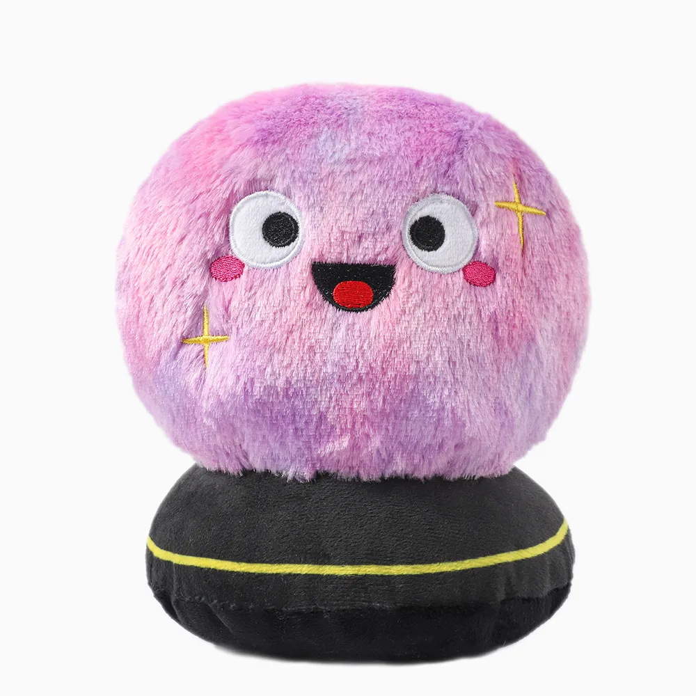 Witchy Crystal Ball Plush Dog Toy